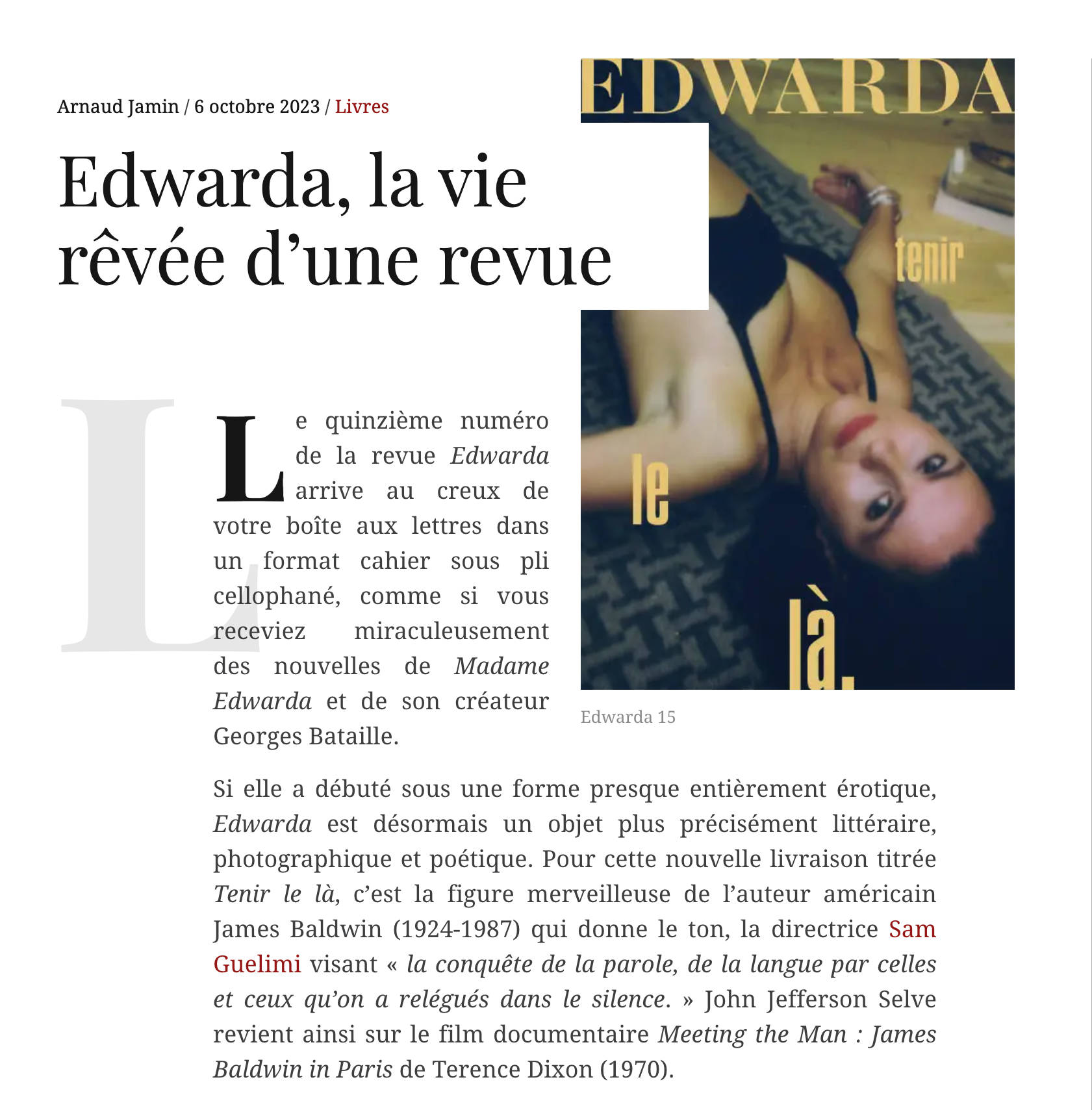 Revue de presse › Diacritik