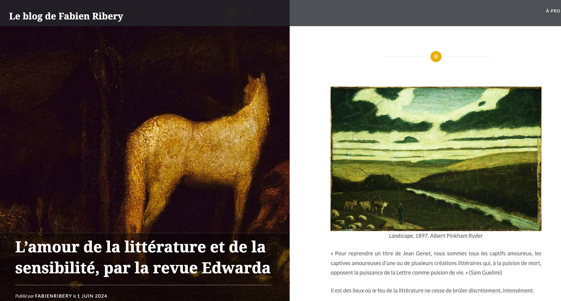Revue de presse › lintervalle.blog