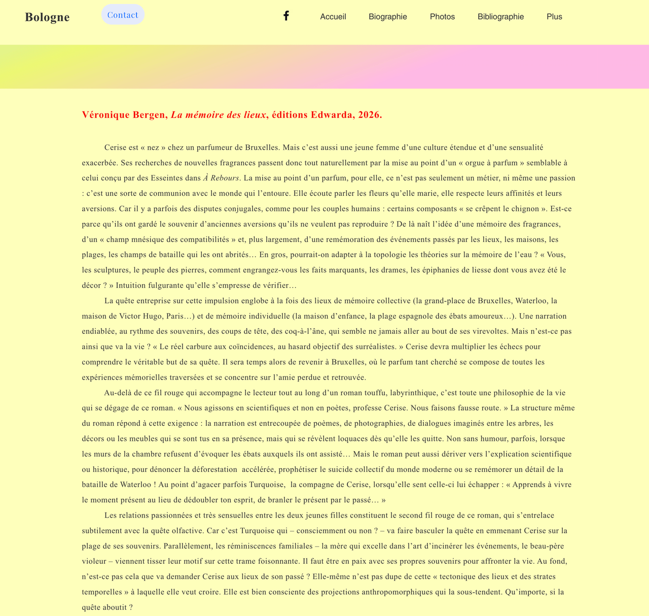 Revue de presse › Bologne