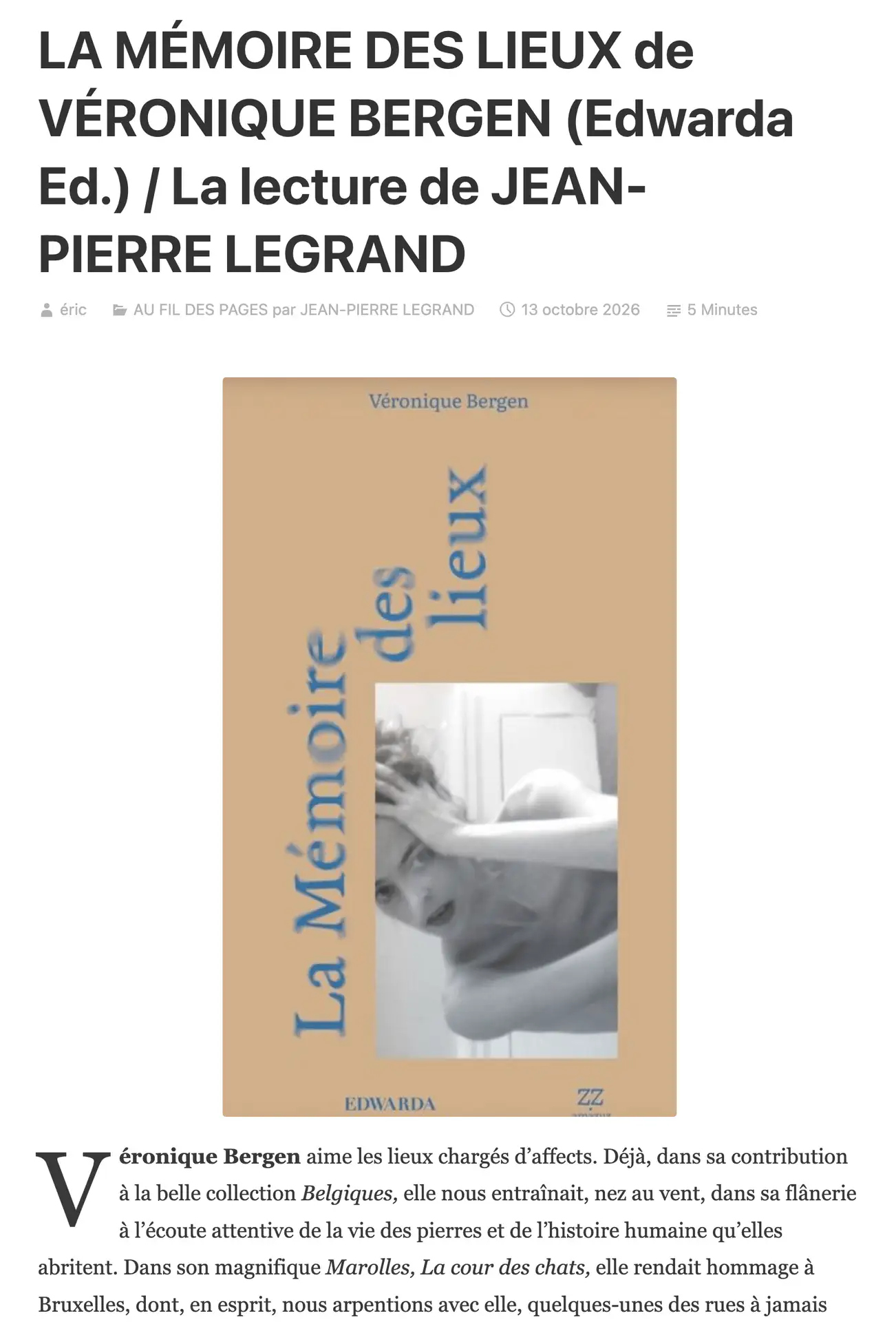 Revue de presse › Les Belles phrases